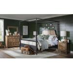 Complete Bobbin Post Canopy Bed 5/0 Queen - Image 7