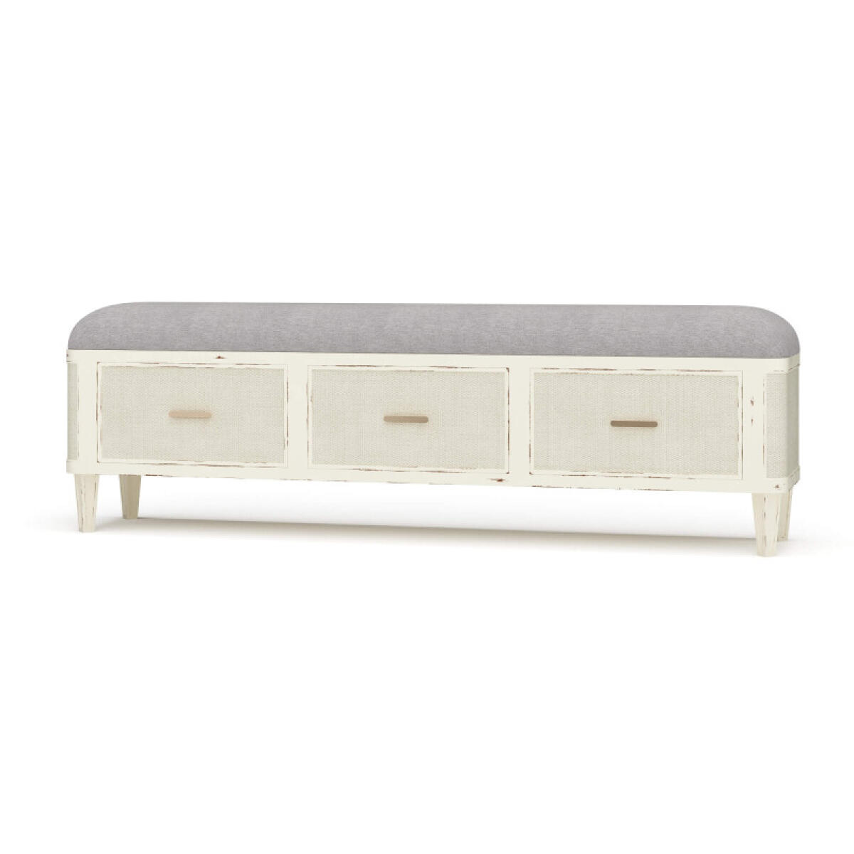 075e2df6549fb5e2f82838402b522f7e Lexington Bench W/ Rattan - Image 1