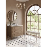 Cholet Single Vanity W/ Sink & Marble Top - Image 4