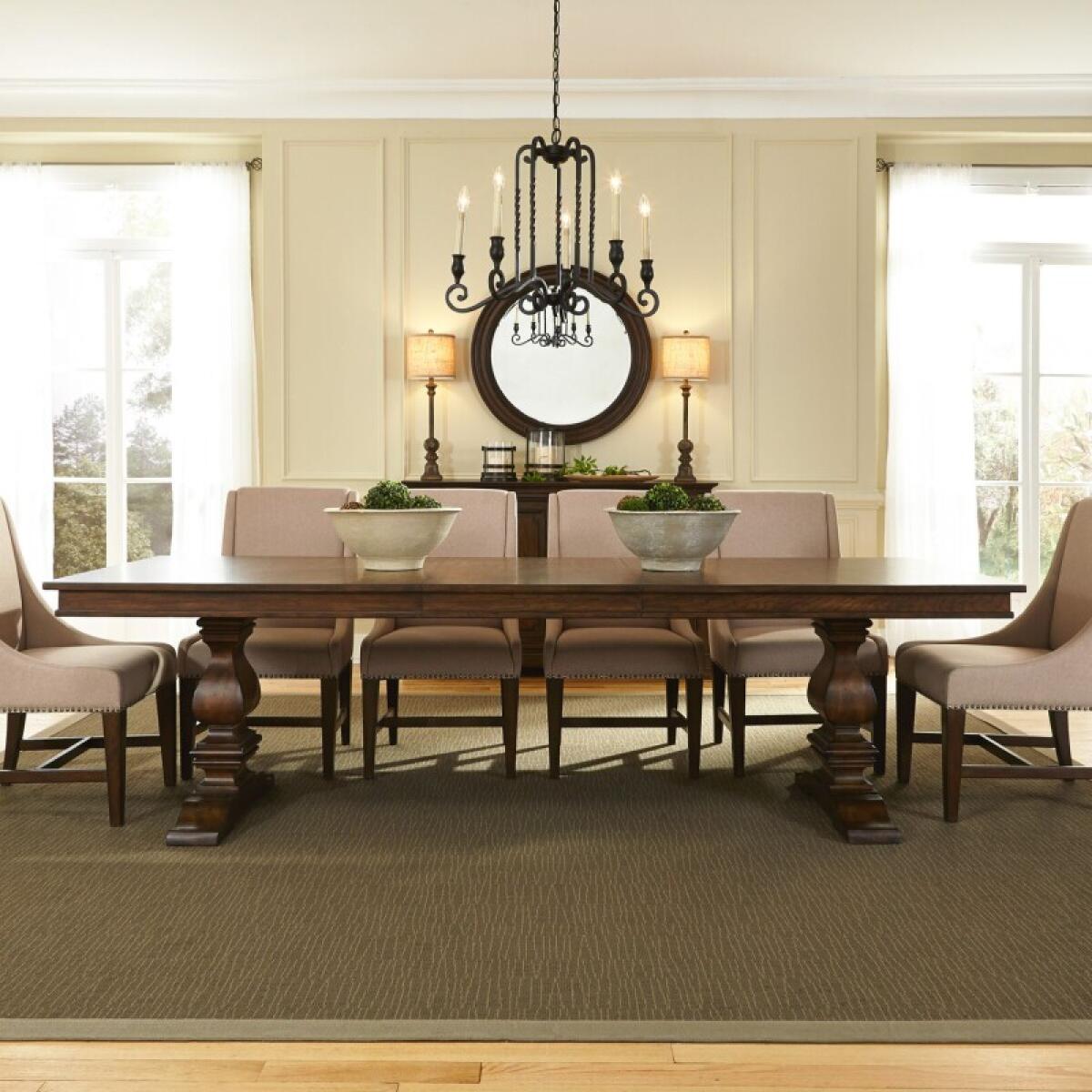078caab4ef0e5a83139d6873fb9f8a64 Armand Trestle Table - Image 1