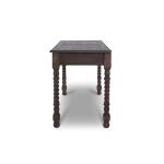 Console Desk W/ Barley Twist Leg - Image 8