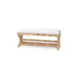 Renoir Rattan X Bench Medium - Image 4