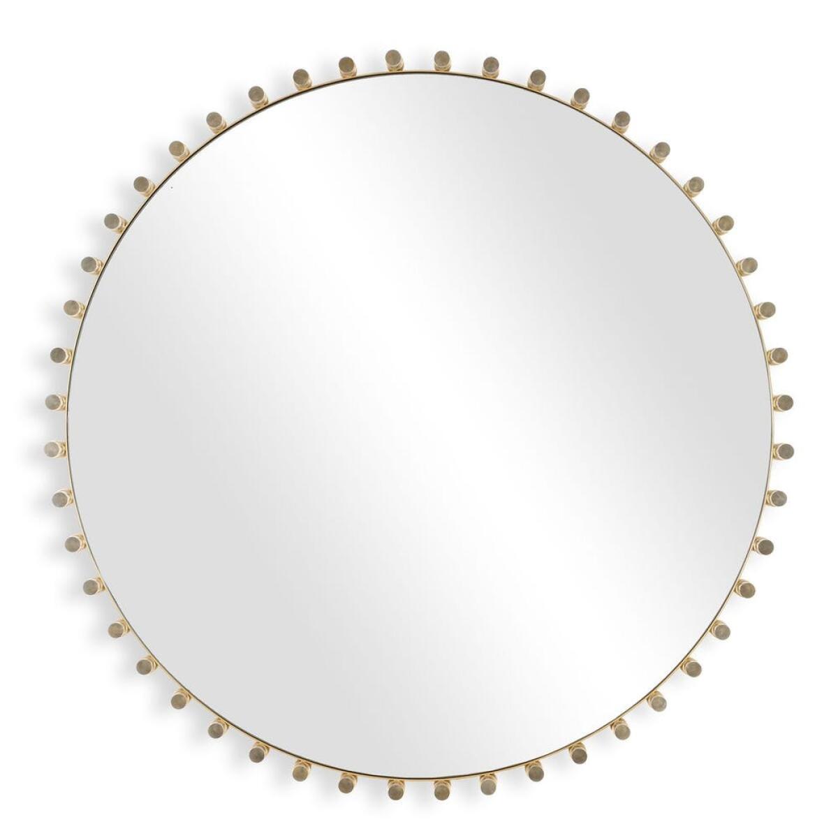 Avelyne Round Mirror Mirrors Gold 2 Avelyne Round Mirror Mirrors Gold 2
