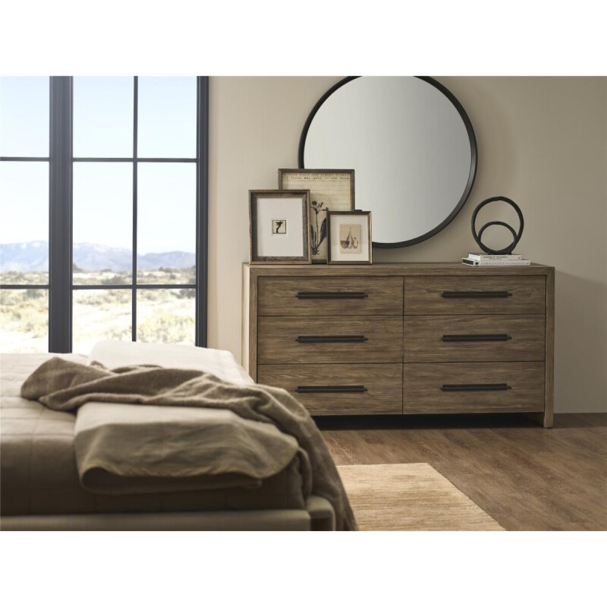 081b96c934ffc2f8aa7e509fb4227c0e Dwell Boulder Six Drawer Dresser - Image 1