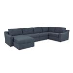 Blake Slope Arm U-Shaped Sectional Sectionals Bassett Furniture 12