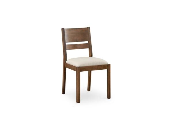 Origins Spence Dining Chair with Upholstered Seat Chairs & Benches Bassett Furniture