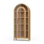 Vannes Display Cabinet W/ Glass Shelves