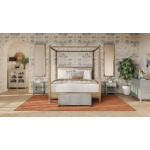 Kagu 2 Doors Sideboard W/ Rattan - Image 4