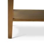 Eton 3 Drawer Side Table Chairside Tables Antique French Oak 16