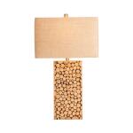 Stacked Wood Table Lamp - Image 3