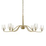 Barcelona, 6 Lt Chandelier Lighting Gold 22