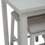 Brook Creek 3 Piece Counter Set - White - Image 11