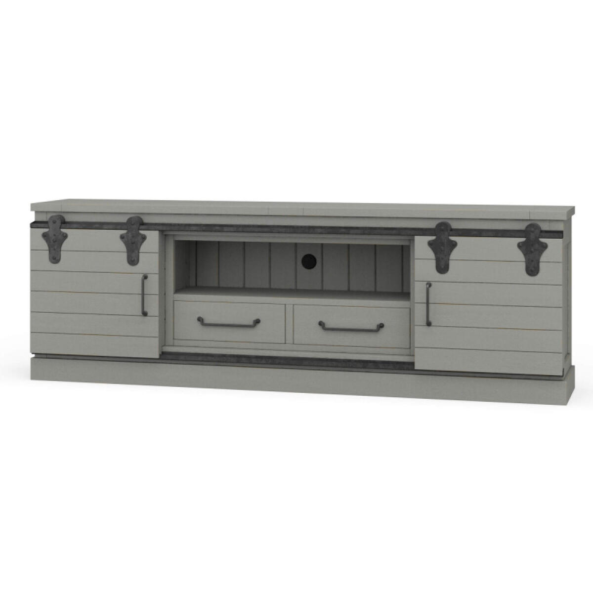 089e9cbec24e61e1bd70f010aa486660 Sonoma Narrow Media Console 84'' - Image 1