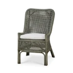 Cristo Rattan Dining Chair W/ Seat Cushion Chairs & Benches Bramble 18