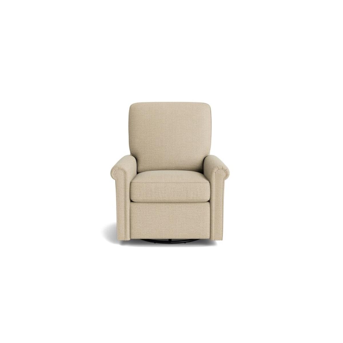 08e72688707ac4b4385b30eba382a42a Thompson Panel Arm Swivel Glider Chair - Image 1
