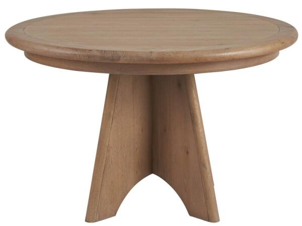 Griffith Park Canyon Round Dining Table Dining Tables Brown 11