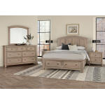 Woodbridge ARCHED MIRROR Bedroom Mirrors Brown 11