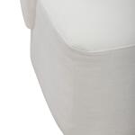 Accent Dining Chair w/ Casters – Ivory Chairs & Benches Chairs & Benches 27