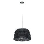 Persephone, 1 Lt Pendant Lighting Black 19