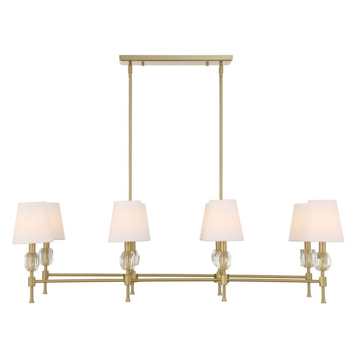 0964550e92091964394ddcba6b780ab7 Arques 8 Lt Linear Chandelier - Image 1