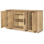 Credenza Dining Storage Aged Driftwood 11
