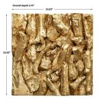 Rio Wood Wall Decor, Gold - Image 10