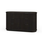 Kraton 3 Drawer Oval Dresser