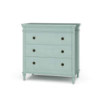 Kelly 3 Drawer Bedside Table