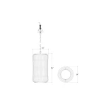 Oceana Rattan Pendant Large Lighting Bramble 12