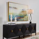 Textured Land Framed Canvas - Image 4