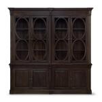 Fiona 2 Piece Display Cabinet W/ Glass Shelves - Image 4
