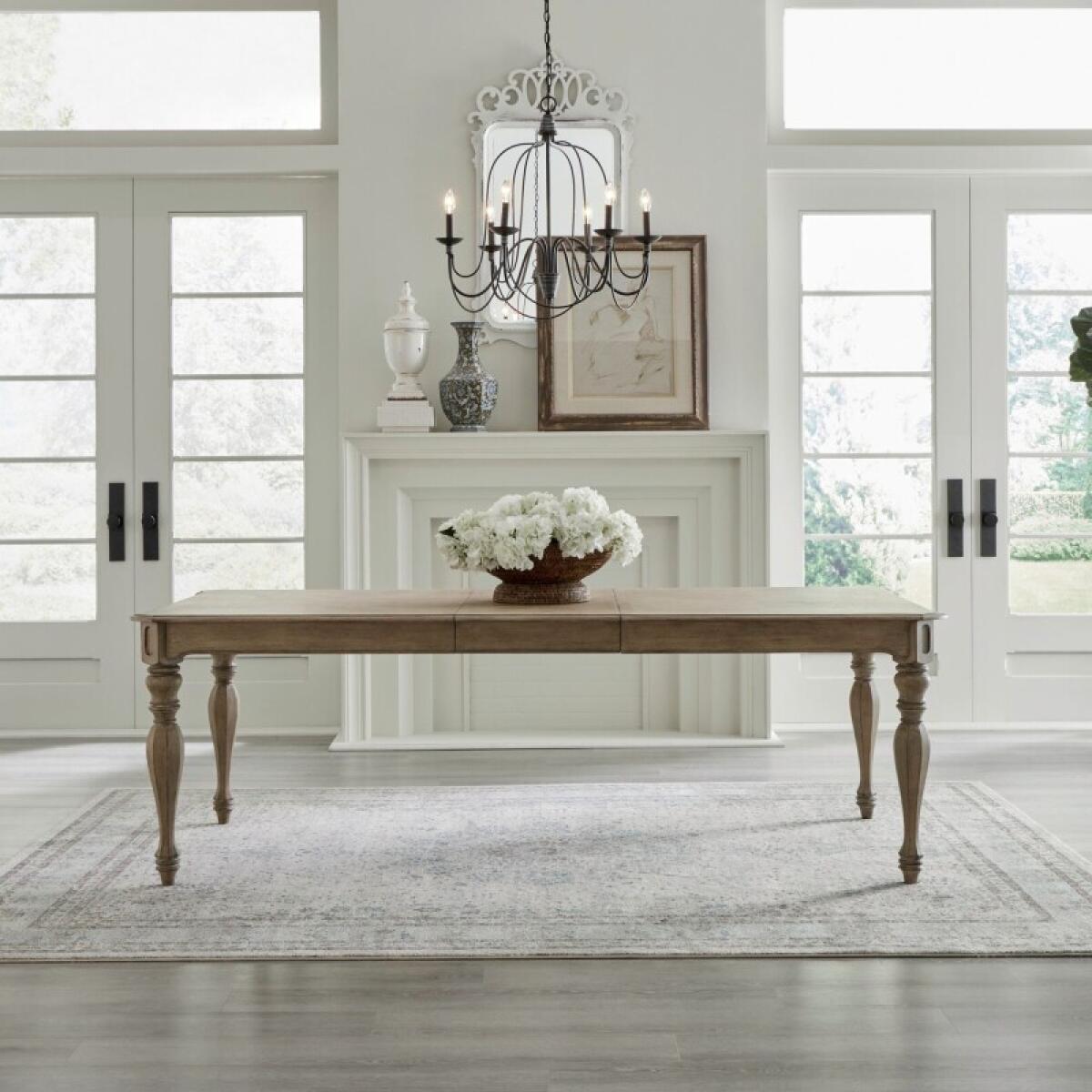 0a00e93f624954a8036b56537da1528d Rectangular Leg Table - Image 1