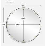 Grand Pendulum Round Mirror - Image 6