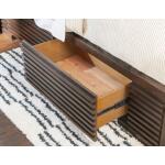 Complete Bookcase Bed W. 1 Side Storage King 6/6 Beds Beds 15