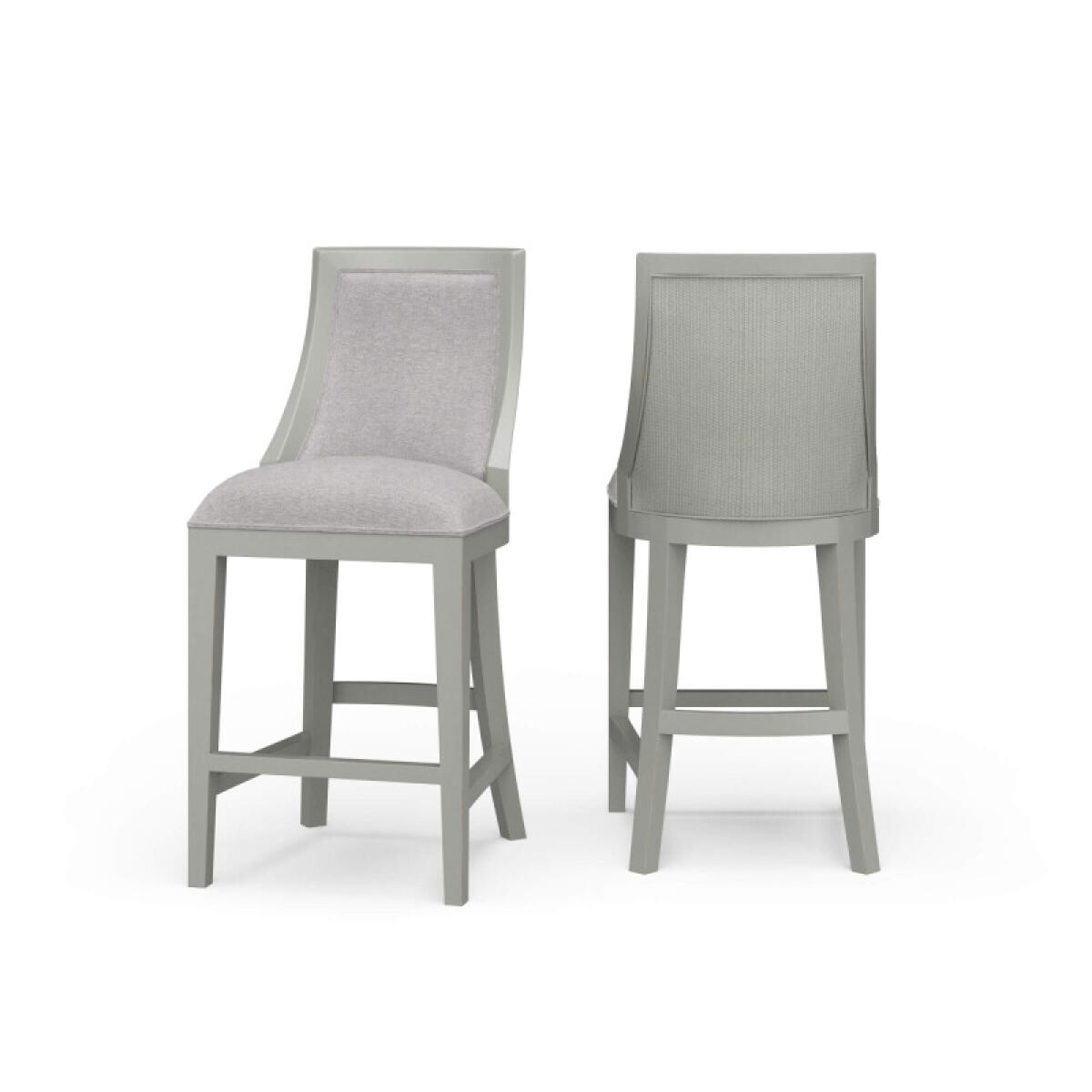 0a2888d96609e4e1e6392eb9818792a9 Monarch Counter Stool W/ Rattan Back - Image 1