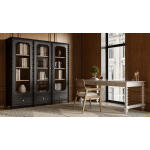 Milano Bookcase W/ 3 Glass Doors - Image 2