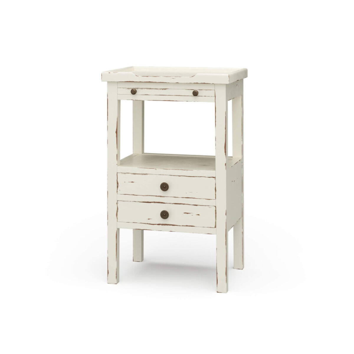 Eton 2 Drawer Side Table W/ Pull Out Shelf Chairside Tables Bramble 2 Eton 2 Drawer Side Table W/ Pull Out Shelf Chairside Tables Bramble 2