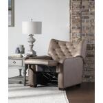 P1 Tufted Recliner Recliners Brown 19