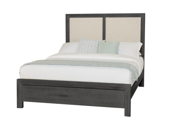 Custom Express Cal King Upholstered Bed-pebble Beds Beds