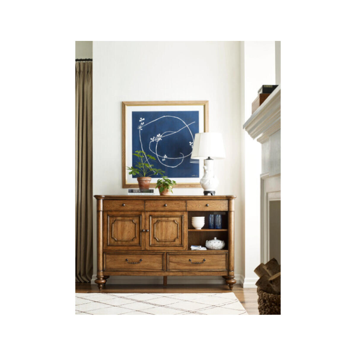 Berkshire Concord Buffet Dining Storage American Drew 2 Berkshire Concord Buffet Dining Storage American Drew 2