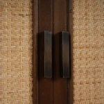 Dakota Oval 4 Door Sideboard W/ Rattan Panels - Image 12