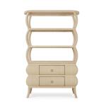 Savannah Open Bookcase W/ Rattan - Image 6