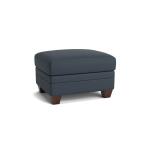 Carolina Leather Ottoman - Image 3