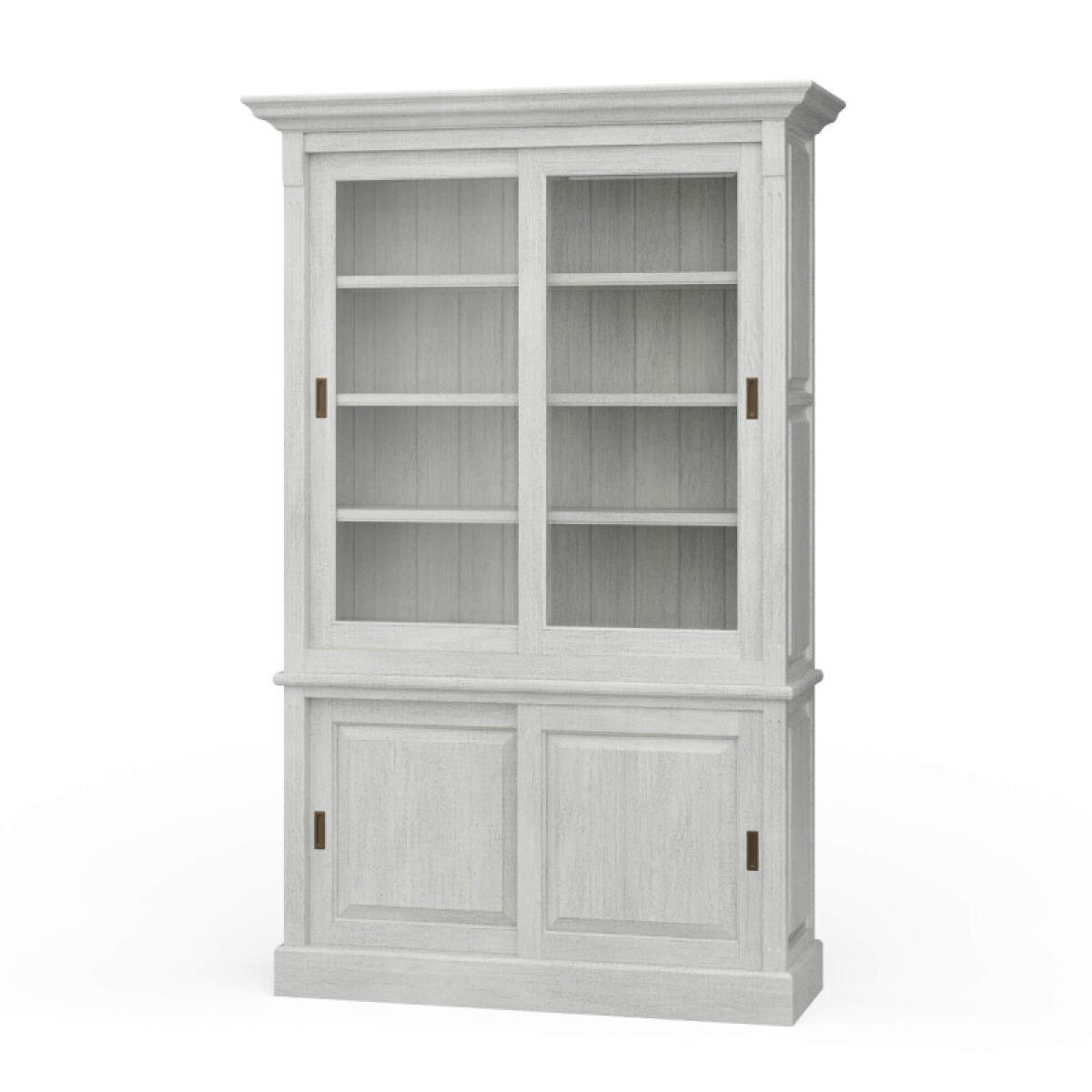 0bad73e70be2477a4e64b84280703b87 Hudson 88'' Bookcase W/ 2 Sliding Doors - Image 1