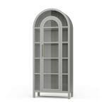 Vannes Display Cabinet W/ Glass Shelves