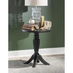 Vintage Market AT Round End Table Kettle Black CLH4011-700 - Image 3