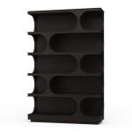 Vannes Crescent Bookcase