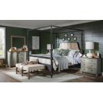 Complete Bobbin Post Canopy Bed 5/0 Queen - Image 5