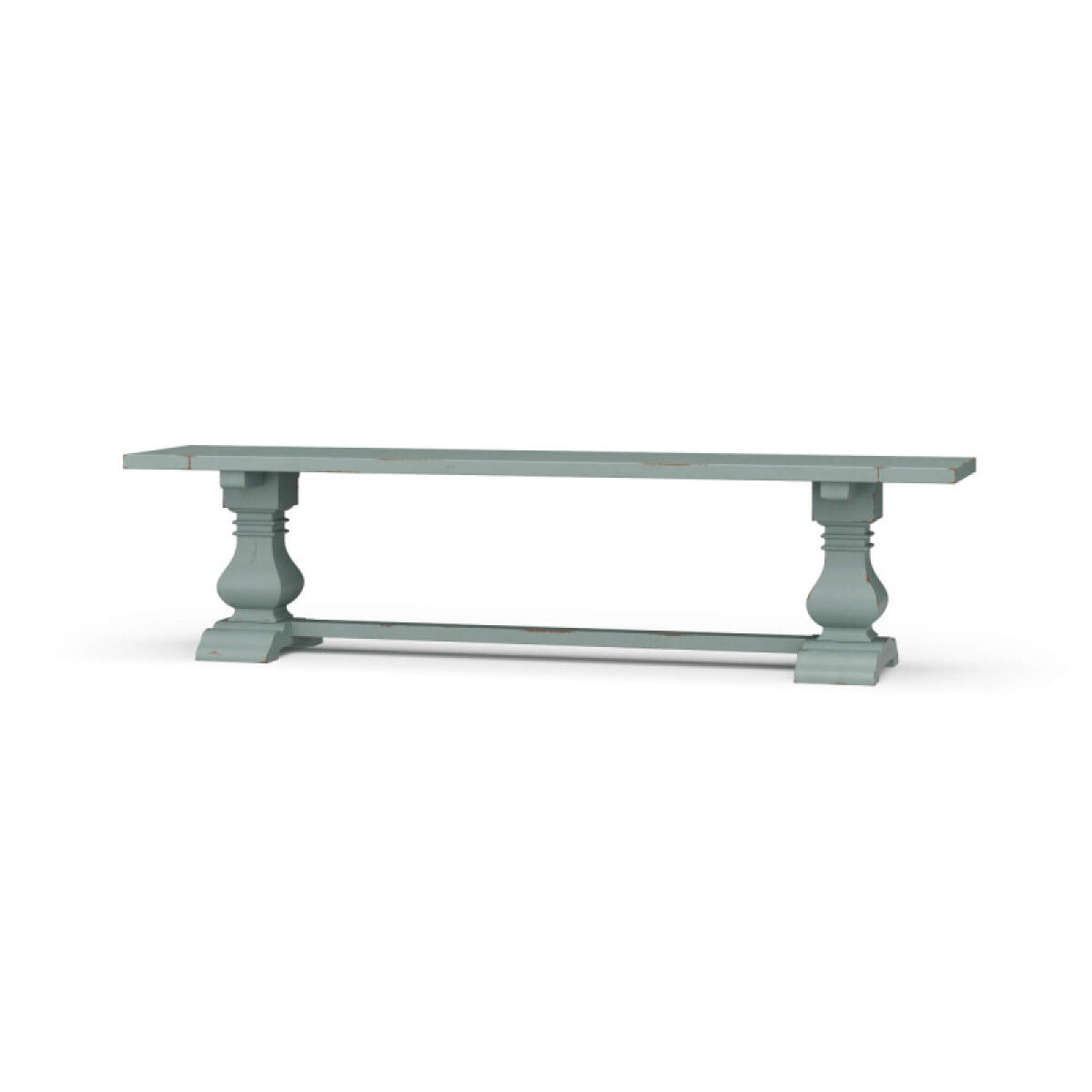 0c09a02ffa29112681b951100fe20451 Trestle Dining Bench - Image 1