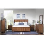 Complete Panel Bed, Twin 3/3 Dark Amber 5036-4103K - Image 5